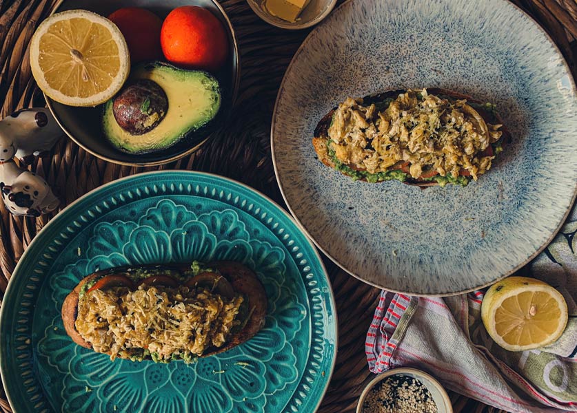 Avocado-Egg Toast