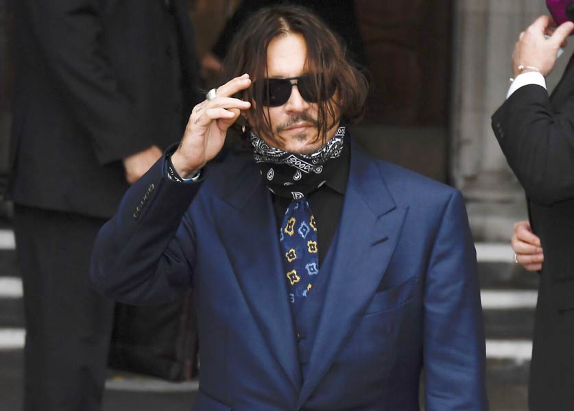 Johnny Depp Wins Libel Lawsuit against Ex-Wife Amber Heard
