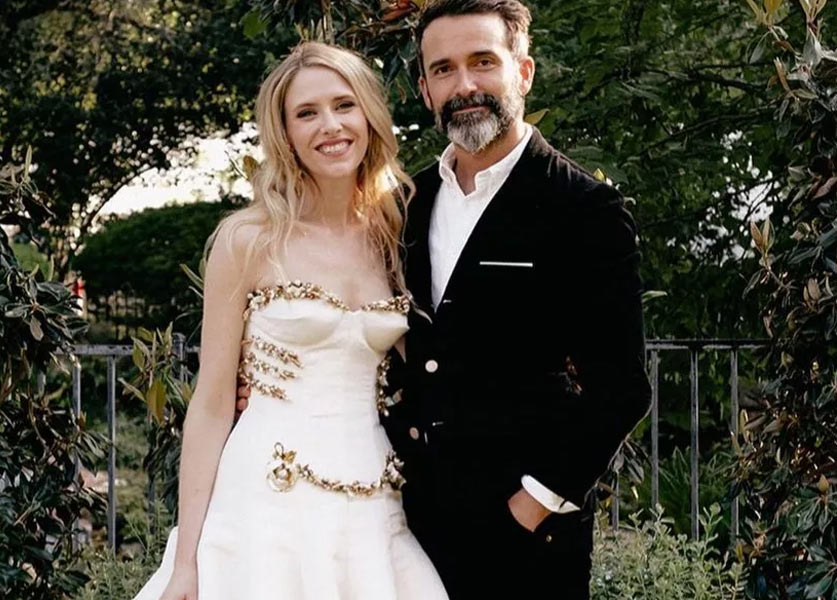 Daniel Roseberry Dresses his Sister in a Magical Wedding Gown Daniel Roseberry Dresses his Sister in a Magical Wedding Gown
