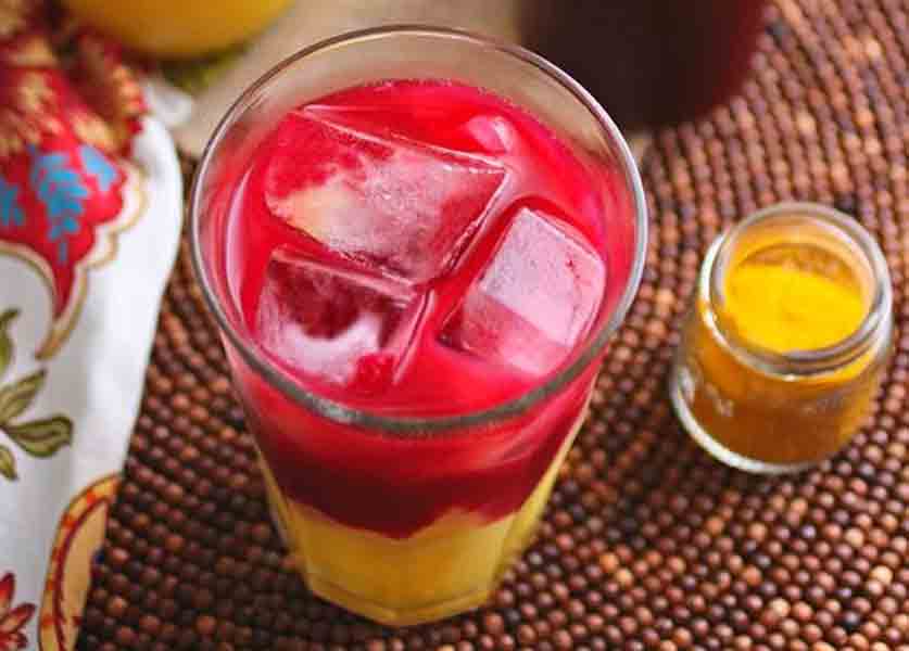 فوائد عصير الشمندر والبرتقال