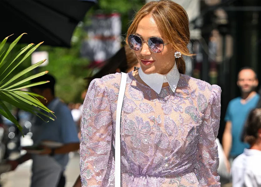 Jennifer Lopez Turns Heads in New York