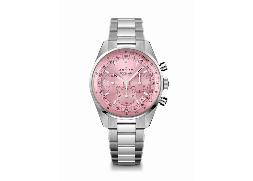 Zenith  تدعم مرضى سرطان الثدي   من خلال ساعةCHRONOMASTER ORIGINAL PINK