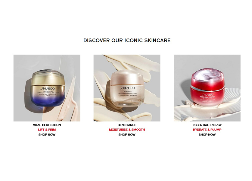 Shiseido Group Middle East Launches Ecommerce Website