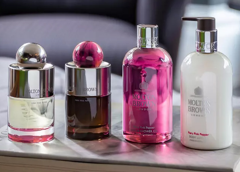 Molton Brown Launches Fiery Pink Pepper Collection