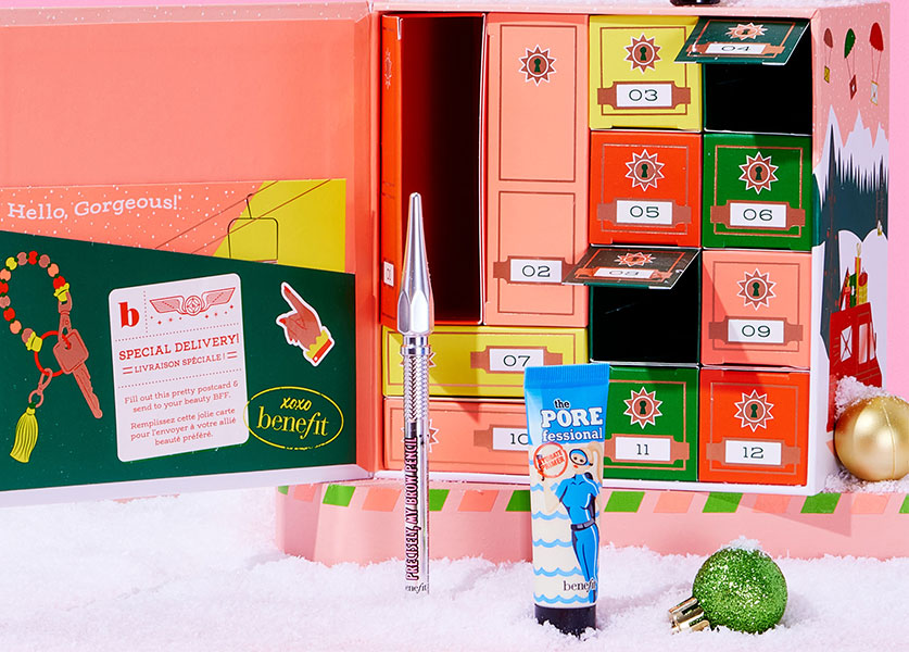Benefit Cosmetics Releases 12-Day Beauty Advent Calendar