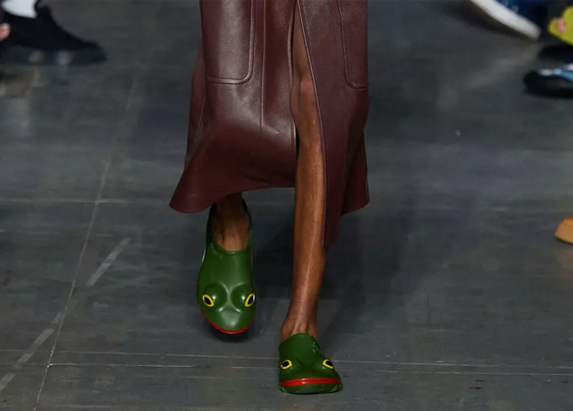 Frog Mules on the Catwalks of Milan