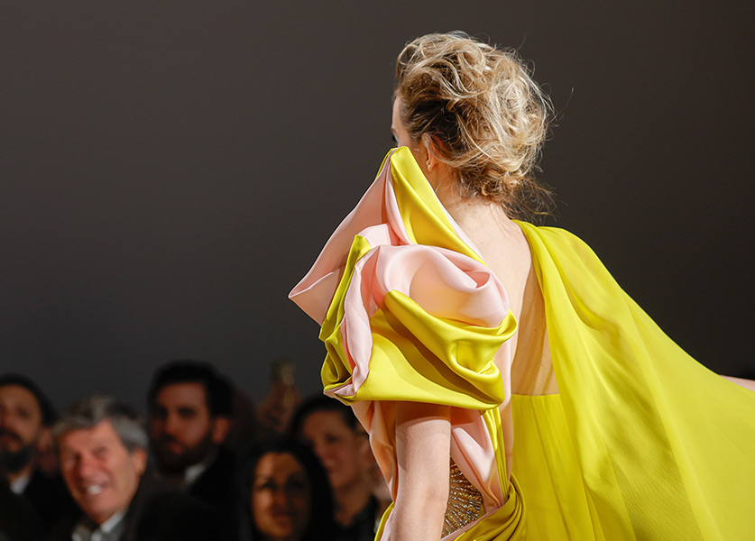 Georges Chakra Proves his Love for Silk Gazar in Latest Collection Georges Chakra Proves his Love for Silk Gazar in Latest Collection