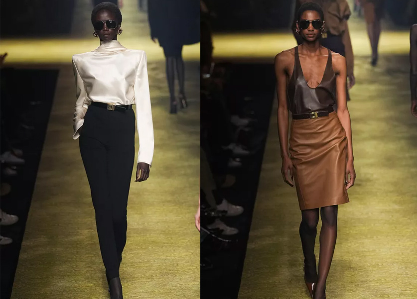 مجموعة Saint Laurent للأزياء الجاهزة لخريف وشتاء 2023/2024