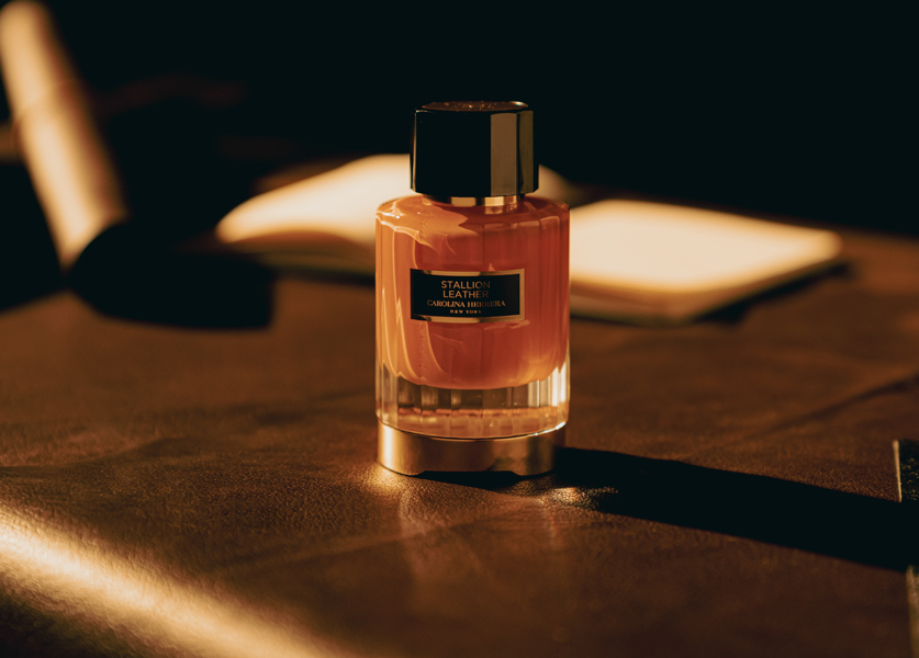 STALLION LEATHER: New Herrera Confidential fragrance