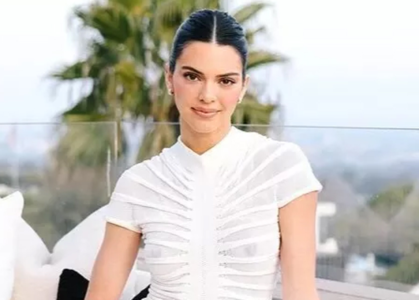 Kendall Jenner Appears in Sheer Trend