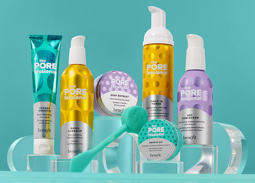 Smooth the Look of your Pores with New Benefit Pore Care Collection