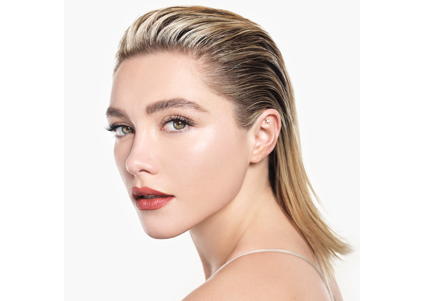 Florence Pugh New Face of Valentino Makeup