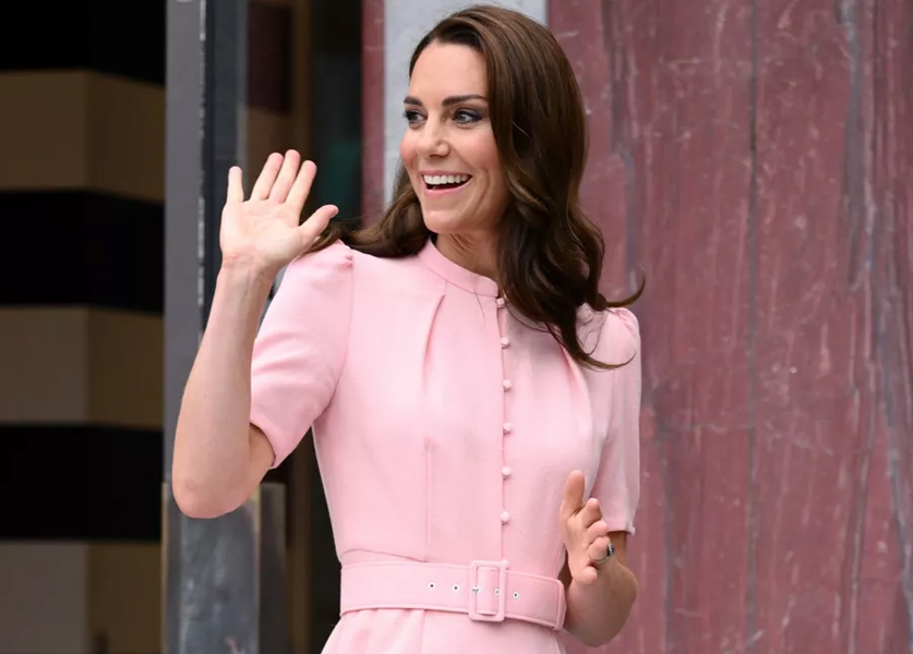 Kate Middleton Adopts the Barbiecore Trend