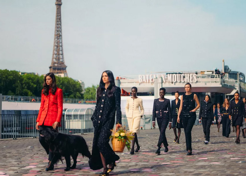 Chanel Haute Couture Celebrates Bohemian Spirit of Paris