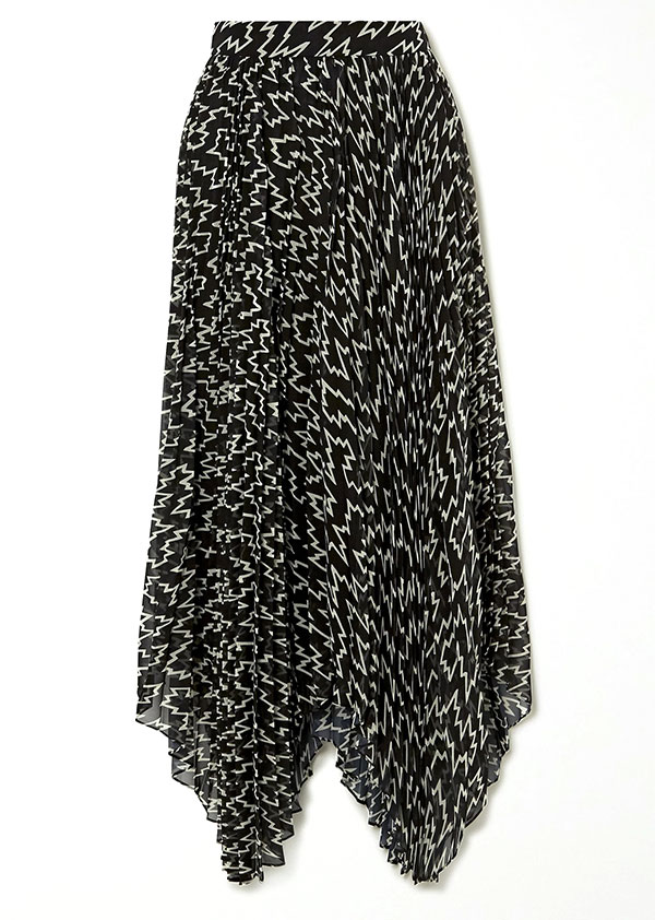 Alena-asymmetric-pleated-printed-skirt-Isabel-Marant