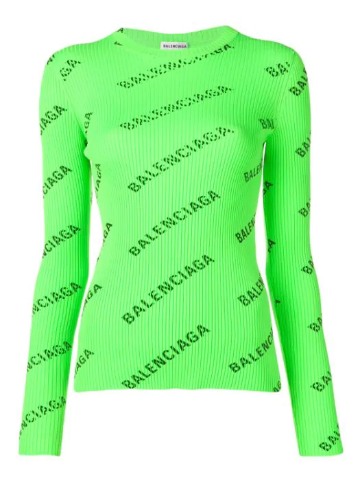 Allover-logo-sweater---Balenciaga