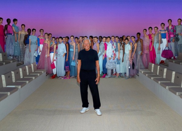 Giorgio Armani SS22: A Colorful Métissage