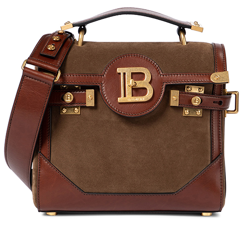 B-Buzz-23-leather-shoulder-bag,-Balmain