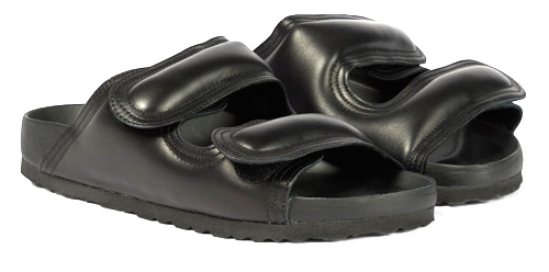 Birkenstock x CSM Cosy leather sandals 