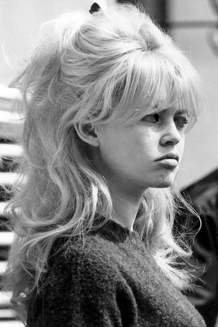 Brigitte Bardot - Curtain Bangs
