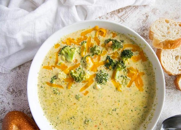 Broccoli cheddar soup