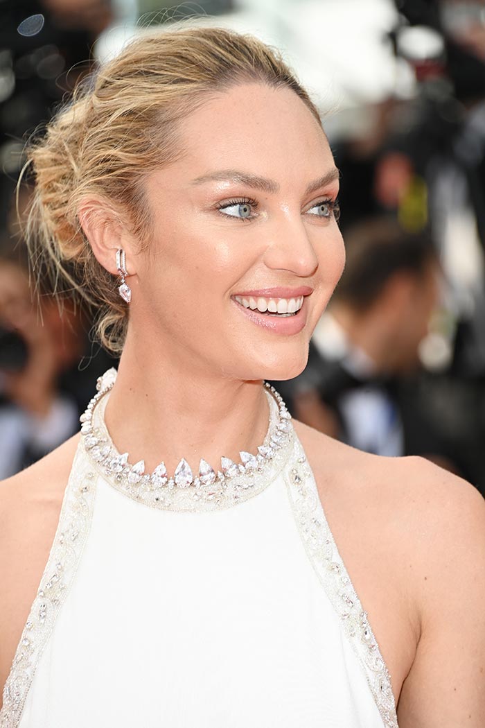 Candice Swanepoel in Messika-Cannes-Film-Festival