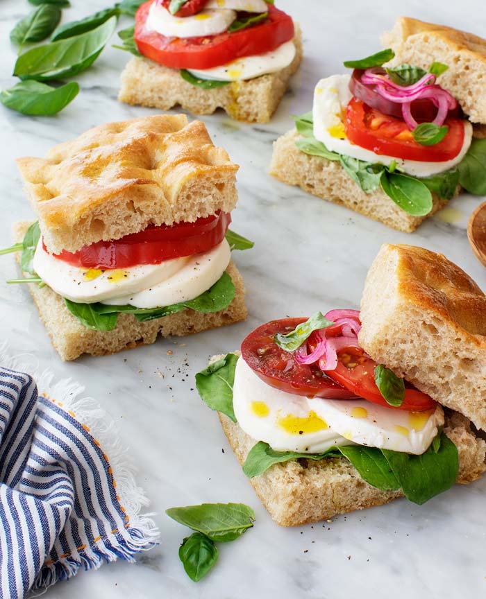 Caprese-sandwich