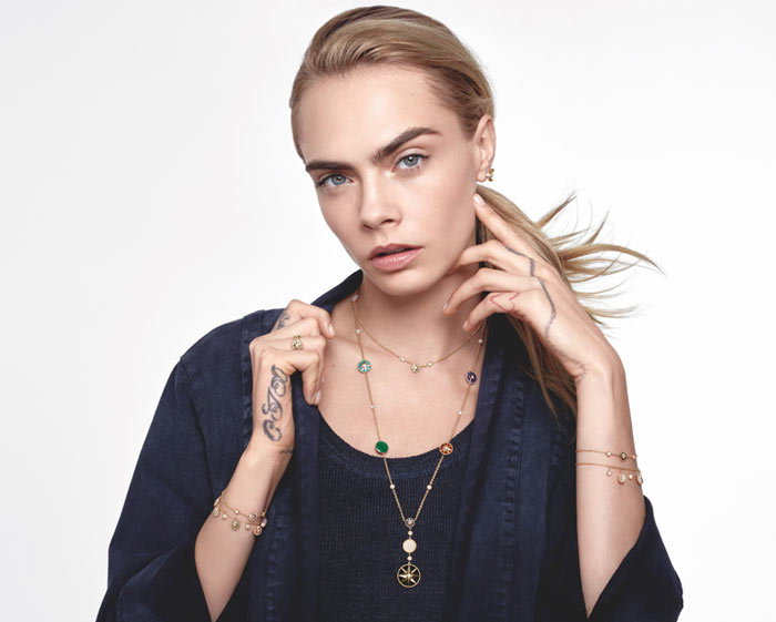 Cara Delevingne Stars In Dior Joaillerie Rose Des Vents 