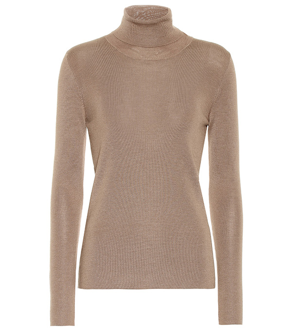 Cashmere-and-silk-turtleneck-sweater,-Prada