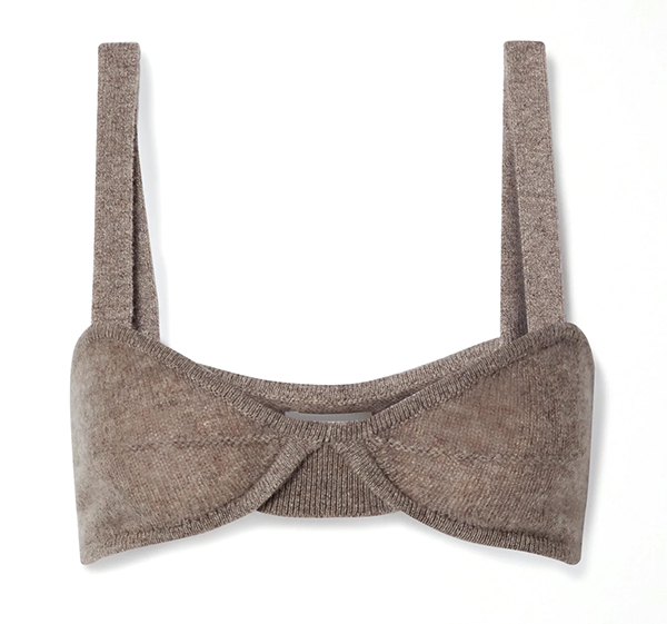 Khaite - Cashmere bra