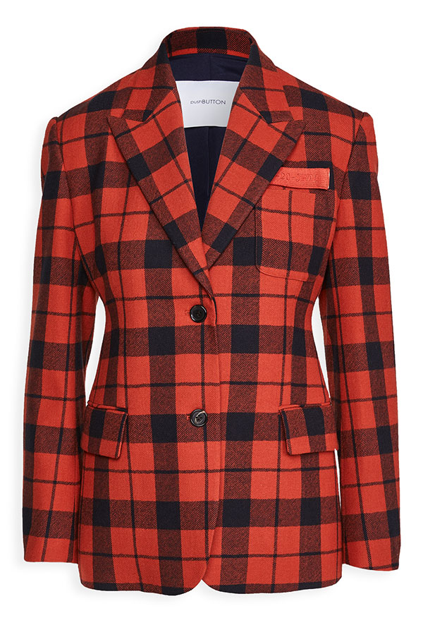 Checked-blazer,-pushBUTTON-at-SHOPBOP