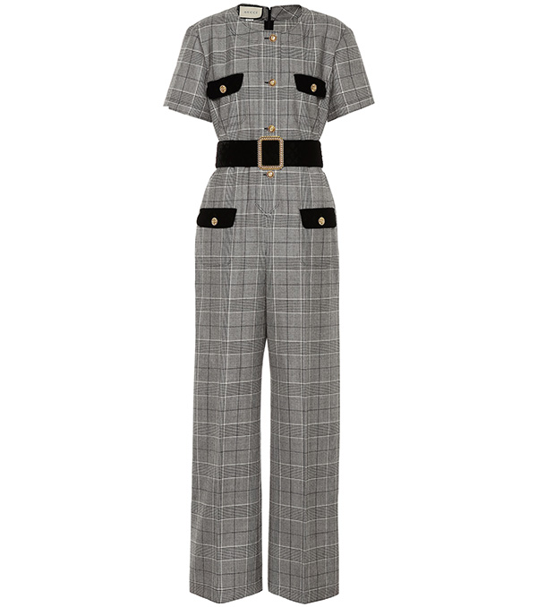 Checked-jumpsuit-Gucci