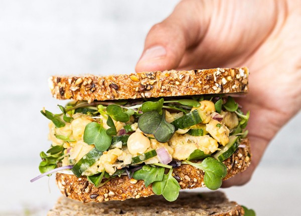 Chickpea sandwich