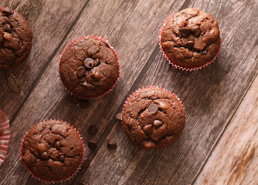 Light Chocolate Muffin