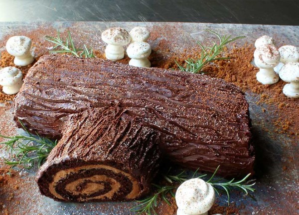 Easy Chocolate Yule Log