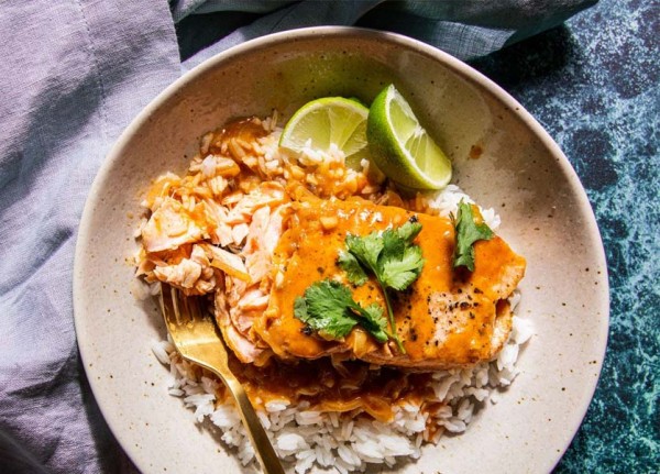 Coconut Curry Salmon