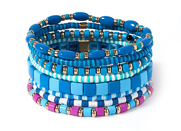 Colour-Therapy-set-of-eight-enamel-and-gold-tone-bracelets-–-Roxanne-Assoulin