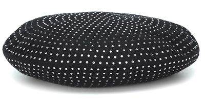 Crystal-embellished-beret-–-Saint-Laurent