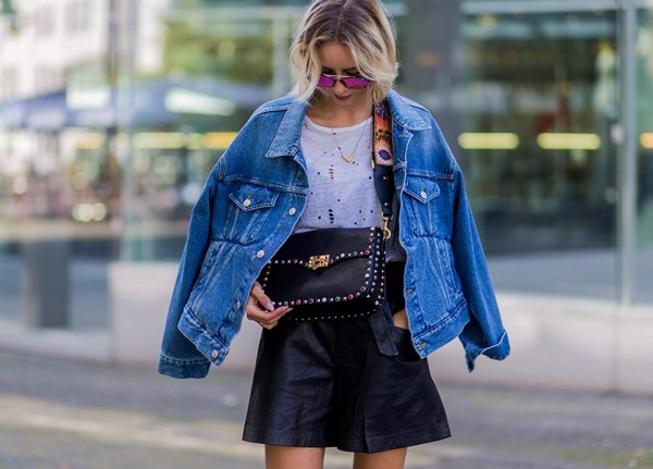 How to wear the denim jacket this fall