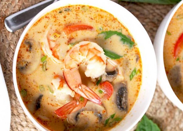 Easy Thai Shrimp Soup