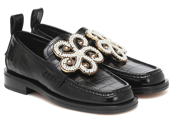 Embellished-croc-effect-loafers-Loewe