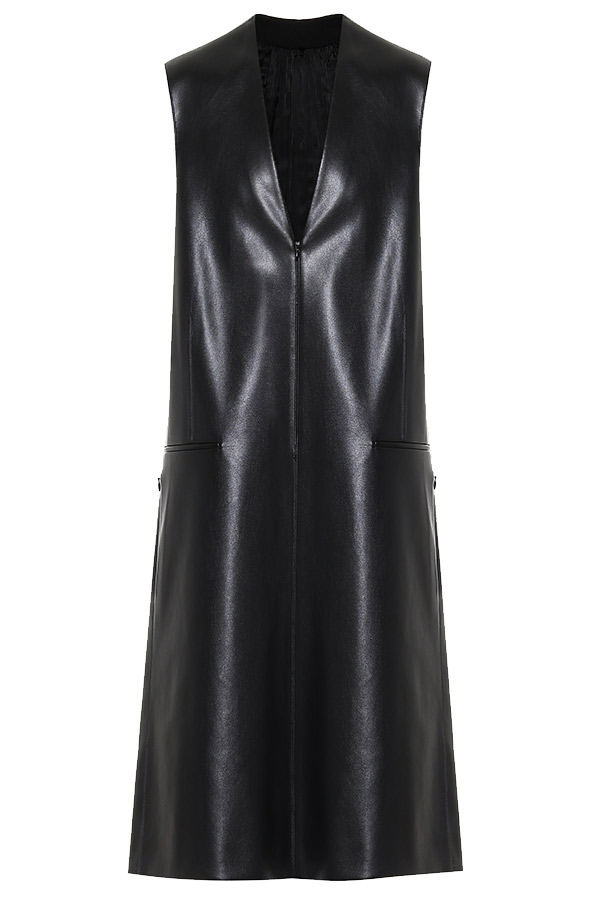 Faux leather midi dress, Peter Do