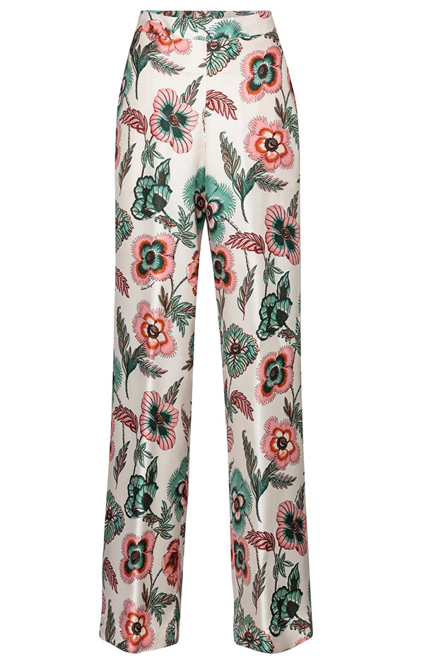 Floral-silk-twill-pants,-Salvatore-Ferragamo