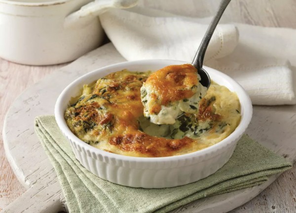 French Spinach Gratin