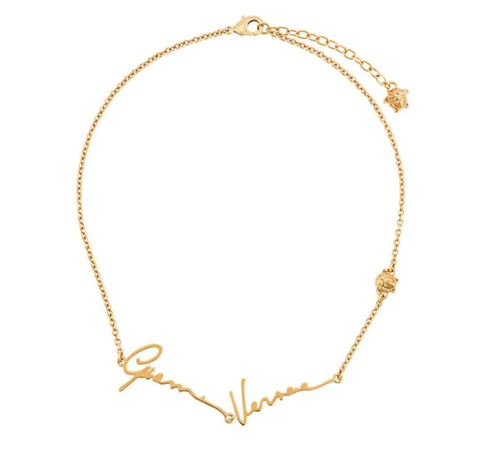 GV signature necklace - Versace