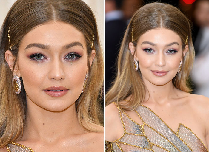 Gigi-Hadid---Angelic-Make-up-and-volume-hair