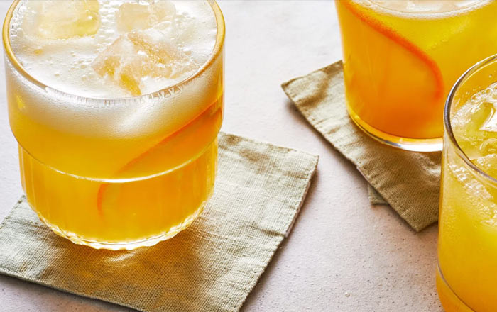 Ginger and orange drink