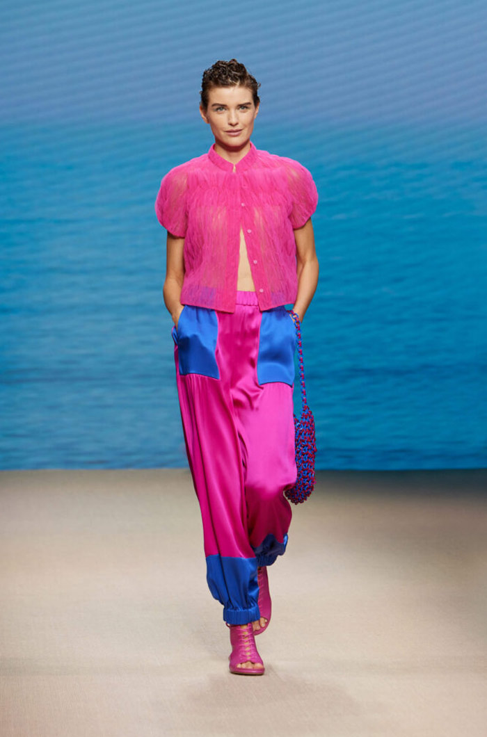 Giorgio Armani SS22: A Colorful Métissage