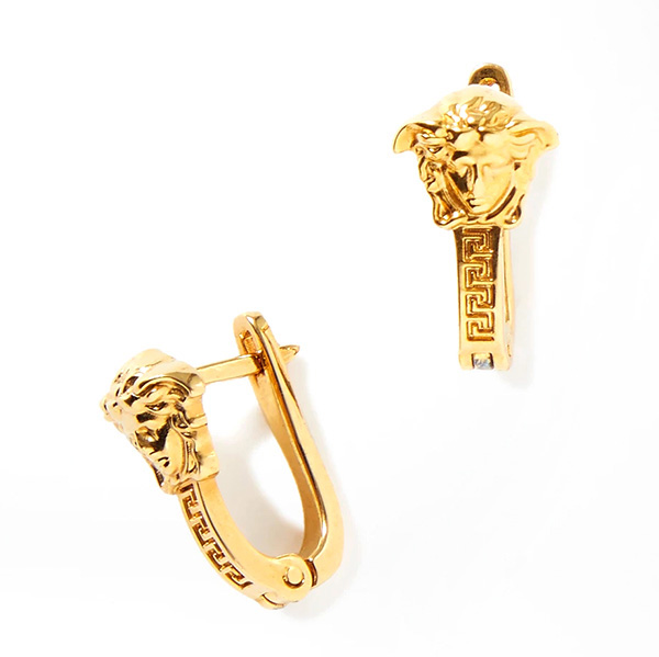 Gold-tone-earrings-Versace