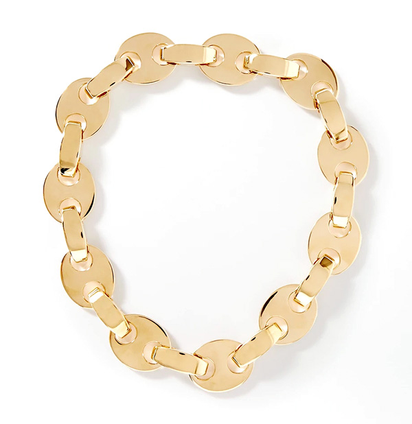 Gold-tone-necklace-Paco-Rabanne
